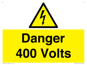 Danger 400 Volts